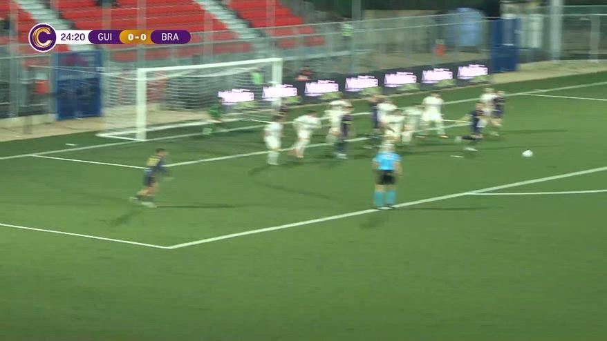 Jolly Tessiore, trova l'angolino da lontanissimo: che gol!