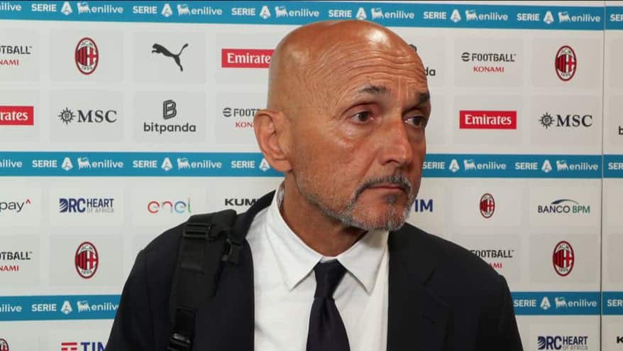Spalletti: "Frenati nel primo tempo, più liberi nel secondo"