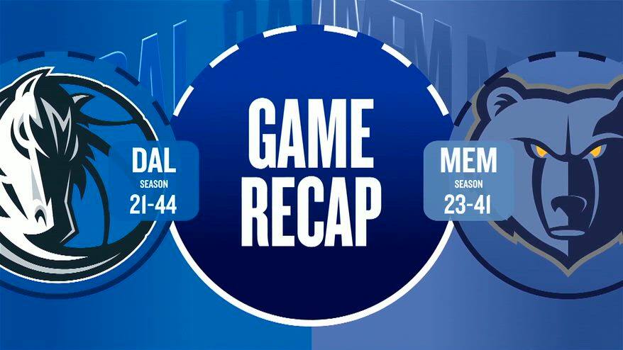 NBA Highlights: Memphis-Dallas 112-120
