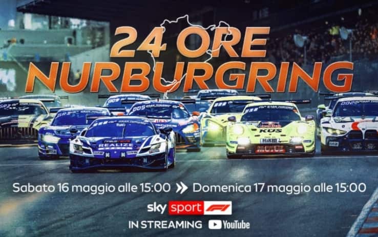 24 Ore Nurburgring, qualifiche in diretta streaming: c'è anche Verstappen