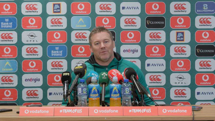 Verso Irlanda-Italia, Fogarty: "Italia squadra molto unita"