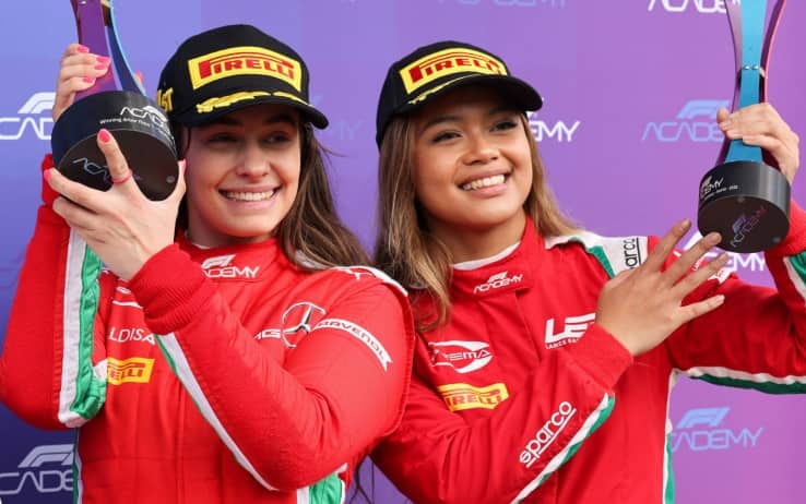 F1 Academy, Garcia e Bustamante, team Prema