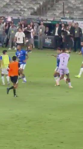 Video della rissa Cruzeiro-Atletico Mineiro: 23 espulsi