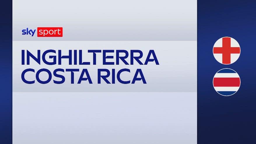 Inghilterra-Costa Rica 3-0: gol e highlights