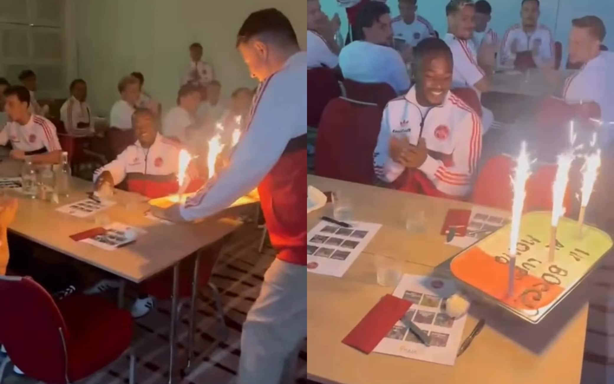 Zoma convocato dall'Italia, il Norimberga lo festeggia in ritiro. VIDEO