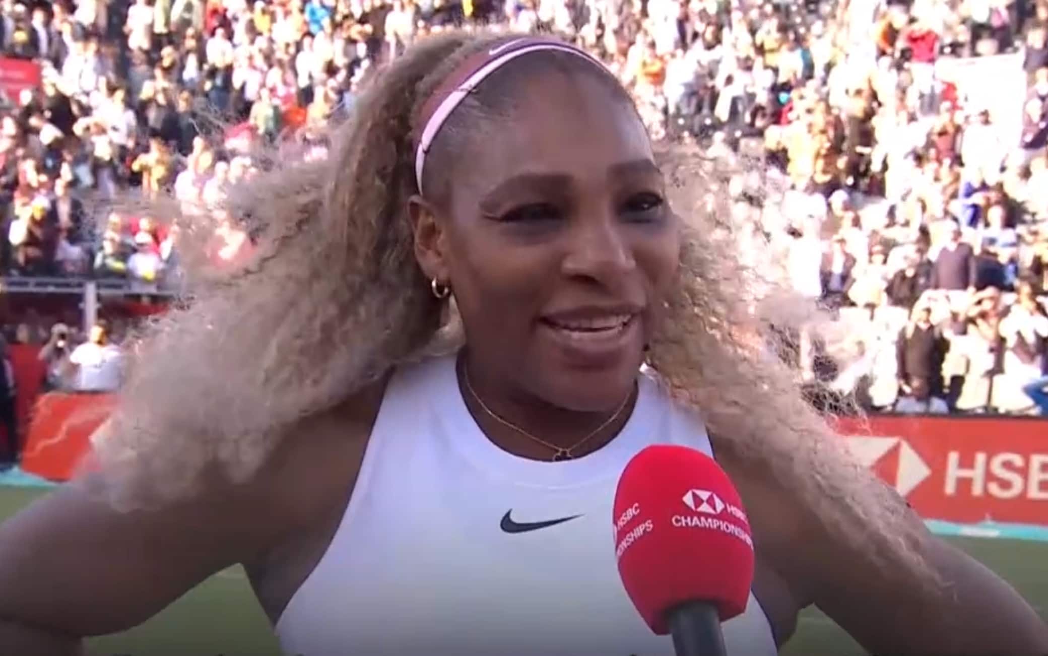 Serena Williams al Wta Queen's: "Mi sono divertita tanto con Mboko". VIDEO
