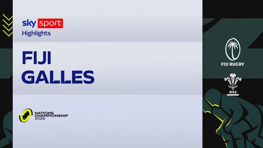 Fiji-Galles: highlights Rugby Nations Championship