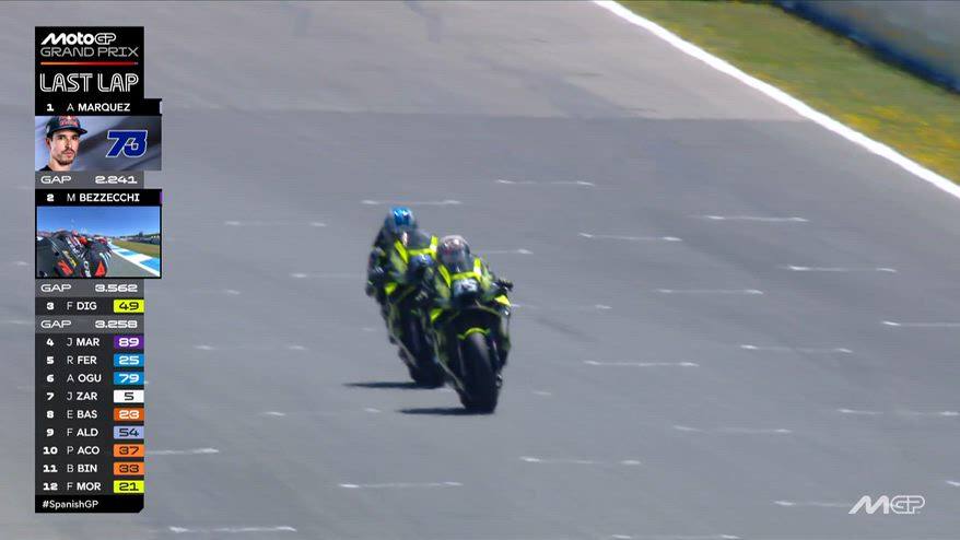 Alex Marquez vince a Jerez: il VIDEO dell'ultimo giro