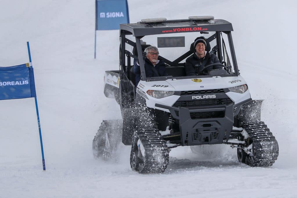 Vettel-Ecclestone a Kitzbuehel