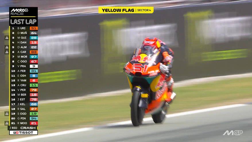 Moto3 a Barcellona, volata tra Quiles, Carpe e Munoz