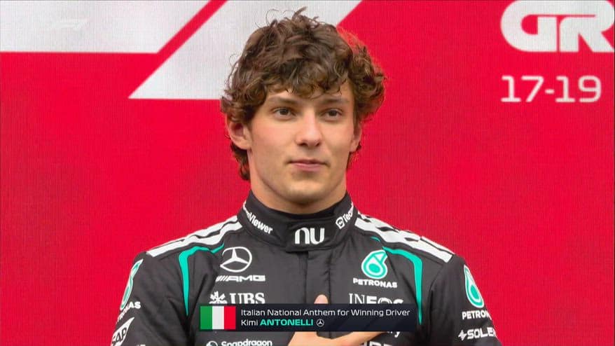 Trionfo Antonelli a Spa: l'Inno italiano sul podio