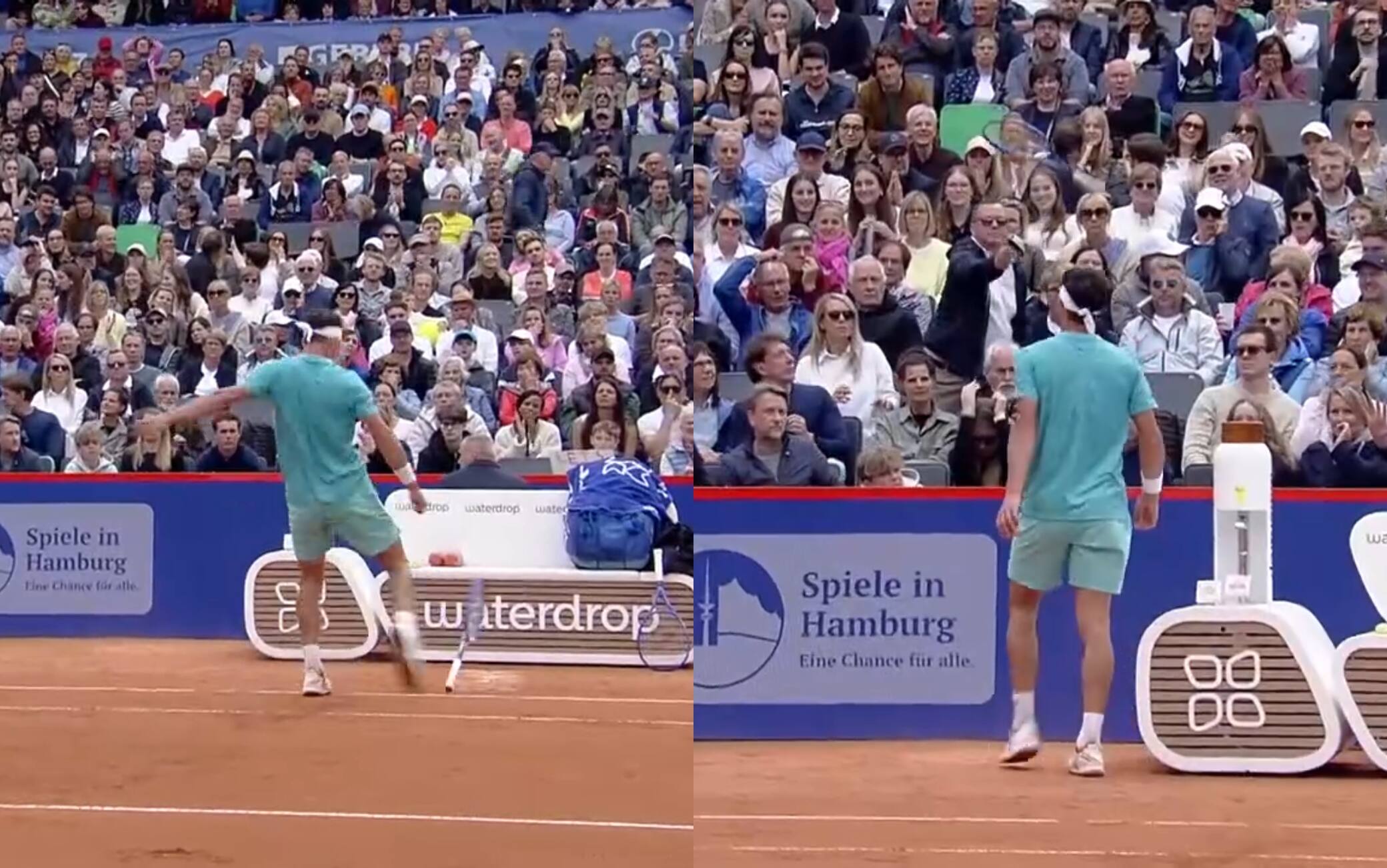 Altmaier lancia la racchetta tra il pubblico e rischia la squalifica all'Atp Amburgo
