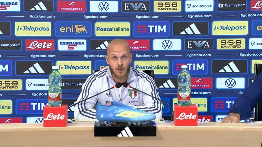 Dimarco e l'esultanza per la Bosnia: il video della conferenza