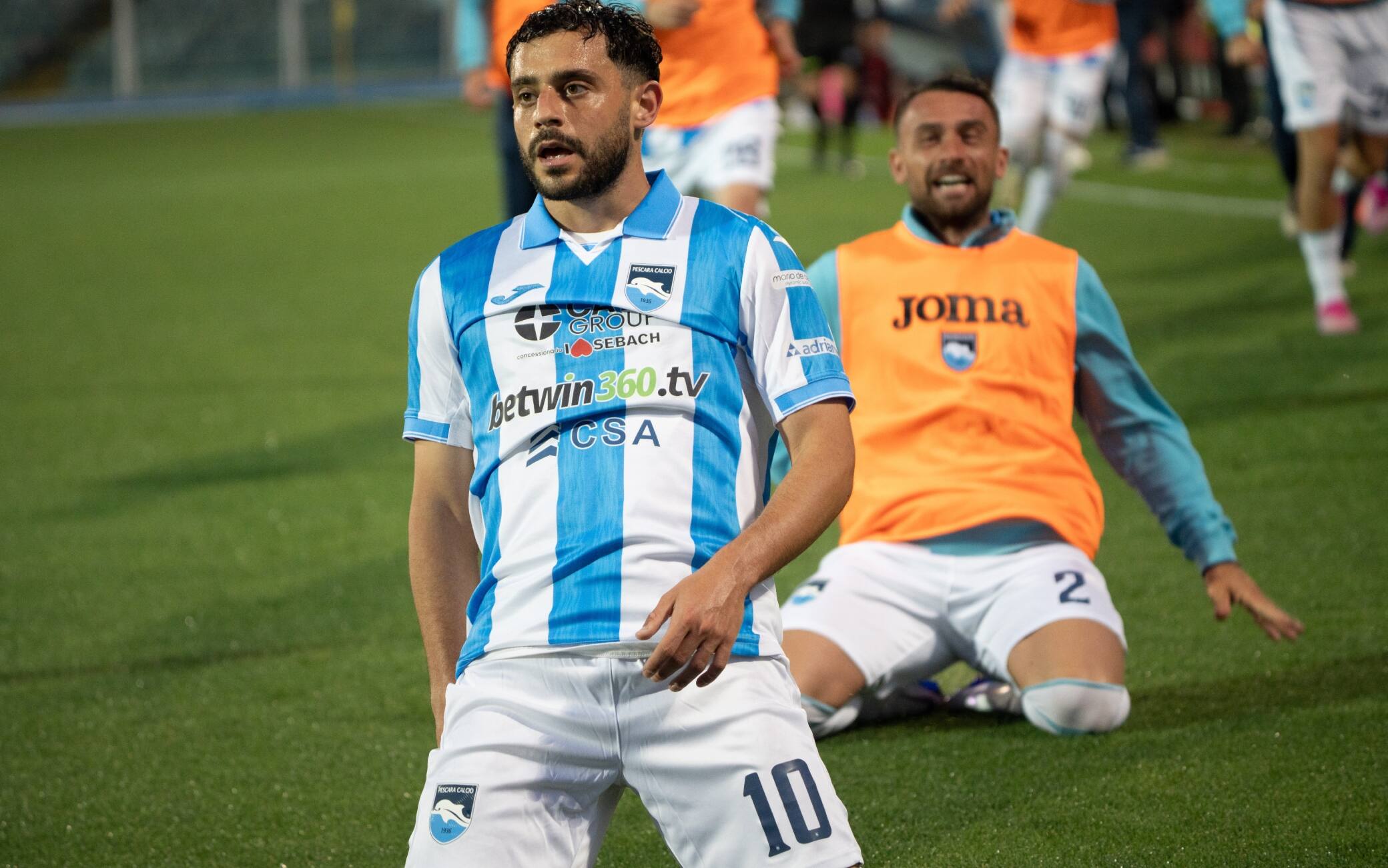 Merola, attaccante del Pescara