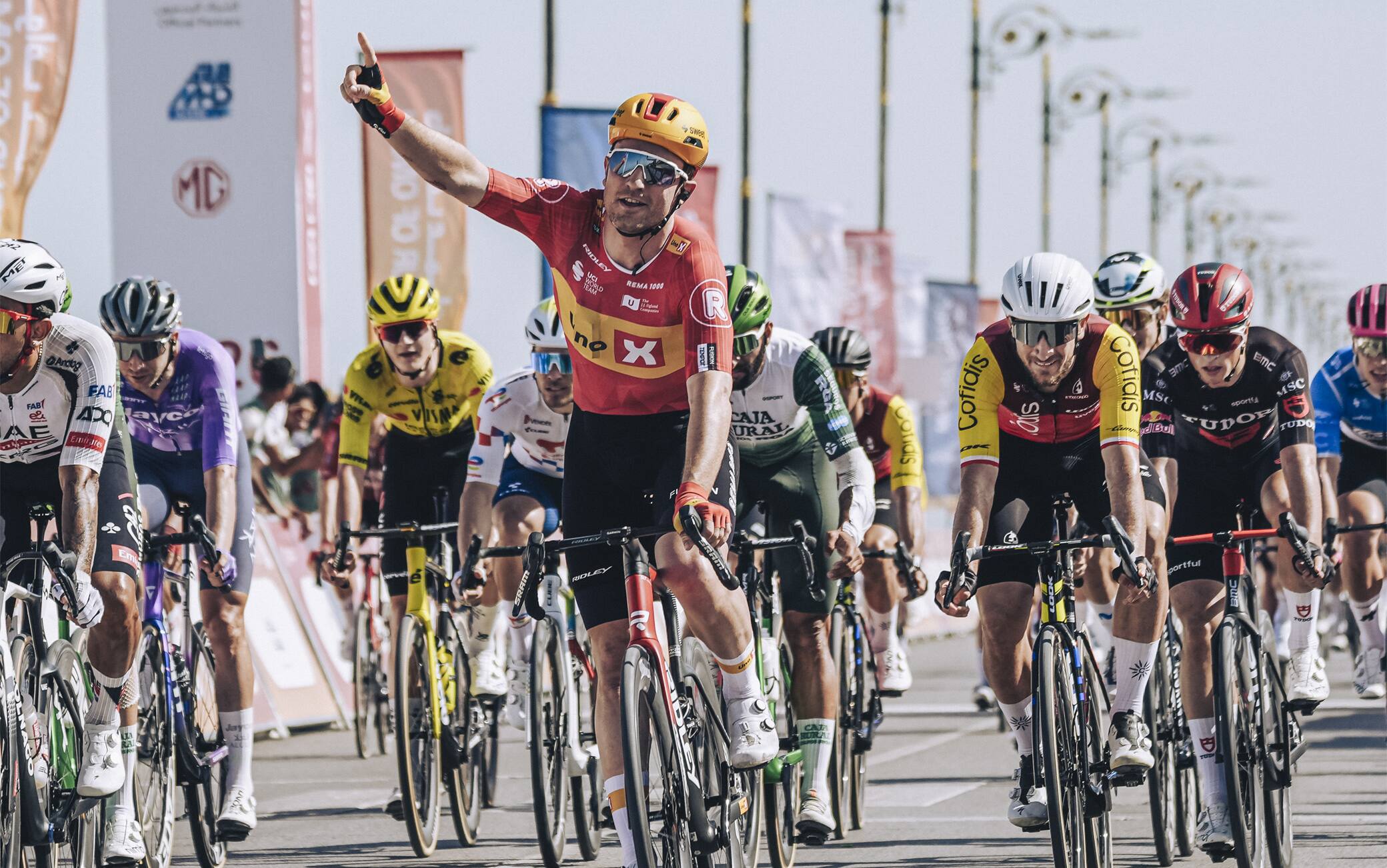 Tour of Oman, Blikra vince la 4^ tappa, Schmid resta maglia rossa