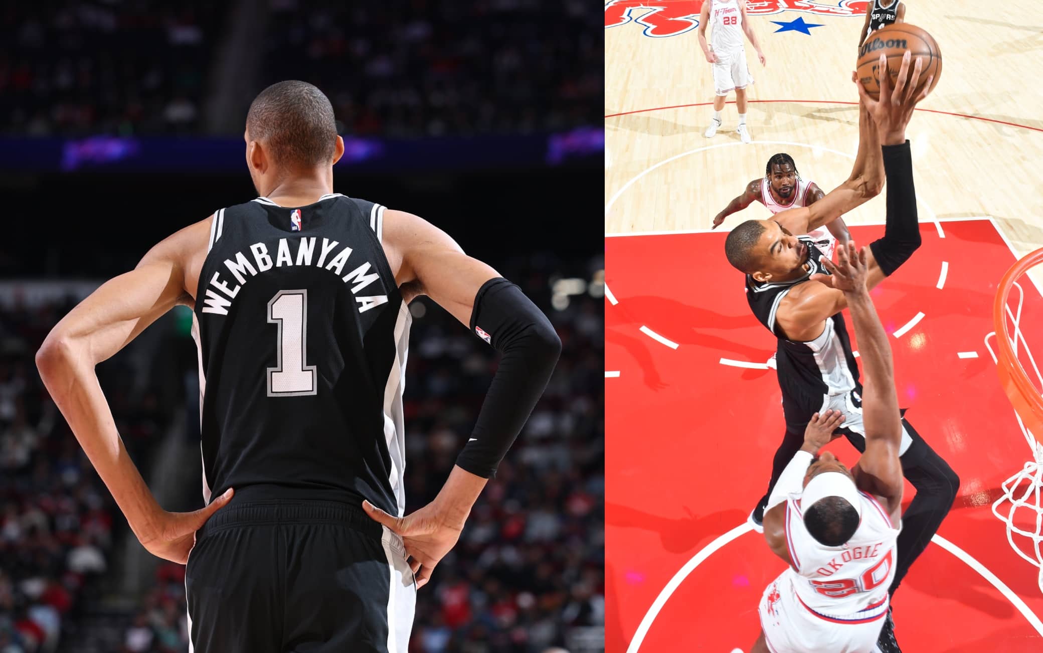 NBA, pazzesco Wembanyama: schiacciata rovesciata irreale contro Houston. VIDEO