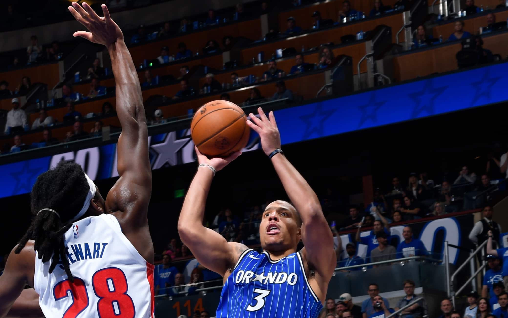 NBA, la tripla di Bane decide gara-4: Orlando vola sul 3-1, Detroit ha le spalle al muro 
