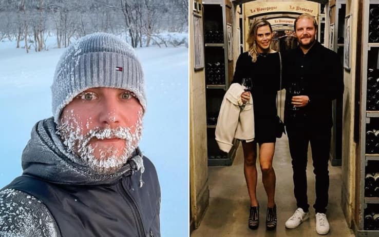  Valtteri Bottas e Tiffany Cromwell