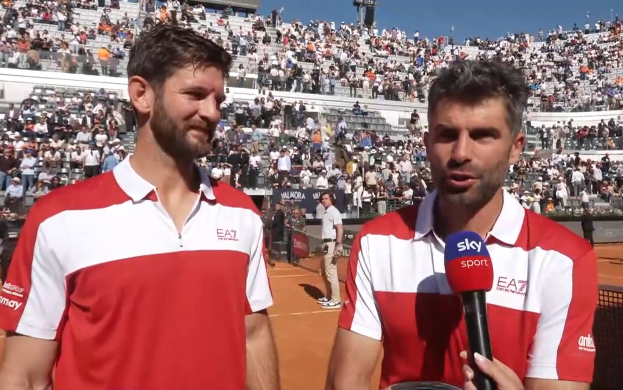 Internazionali d'Italia, Bolelli e Vavassori: "Vincere a Roma è un sogno". VIDEO