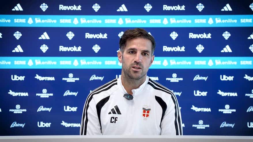 Fabregas: "Col Frosinone una delle partite più difficili"