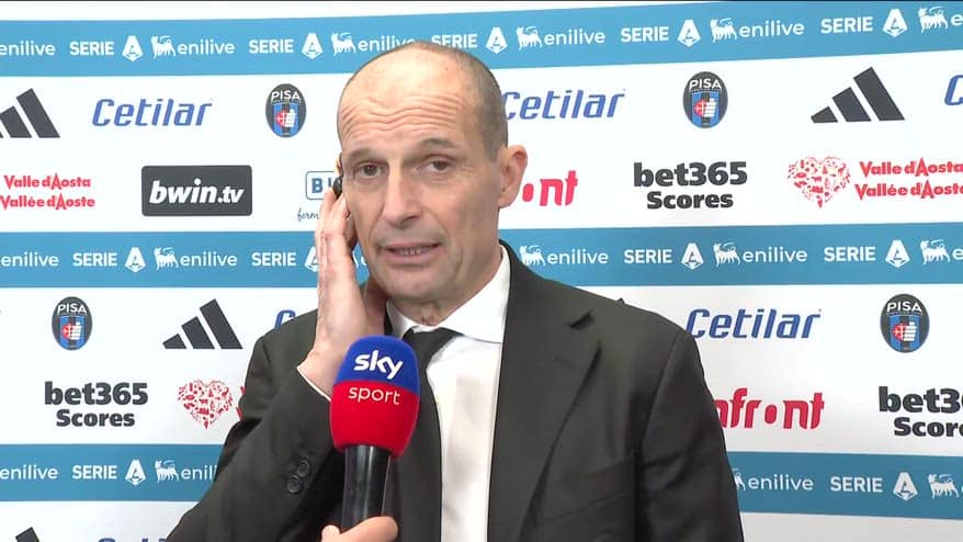 Allegri: "Un po' addormentati ma può essere una gara chiave"