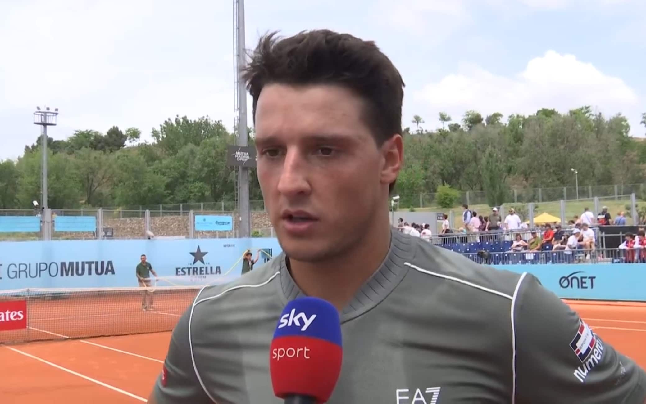 Darderi all'Atp Madrid: "Do il massimo a Madrid, ma l'obiettivo è Roma". VIDEO