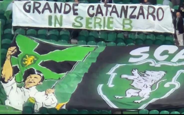 Striscione Sporting Catanzaro