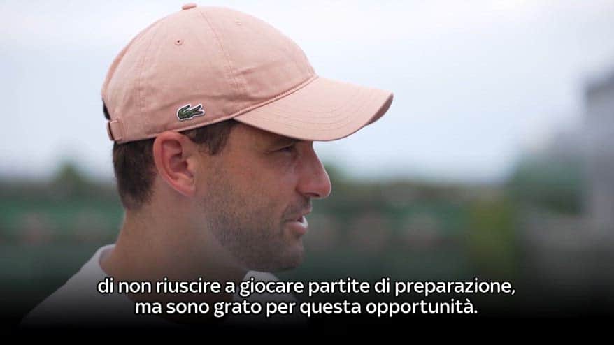Dimitrov: "Essere a Wimbledon è un'opportunità pazzesca"