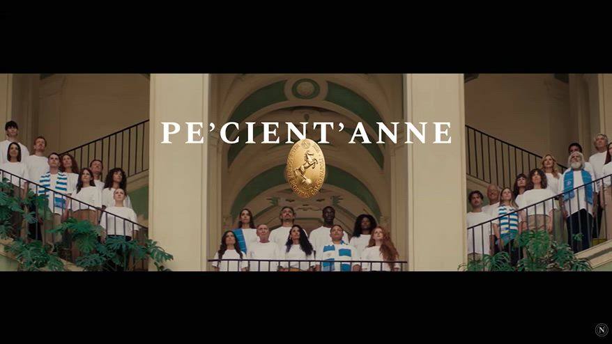 Il Napoli compie 100 anni, la clip celebrativa