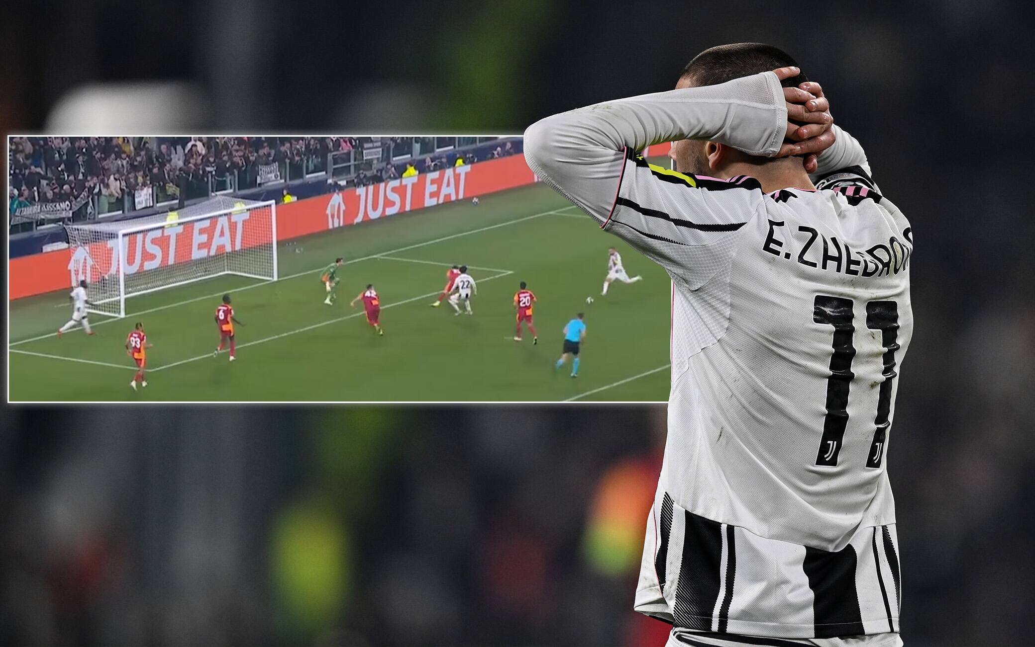 Juventus-Galatasaray, Zhegrova si divora il gol del possibile 4-0. VIDEO