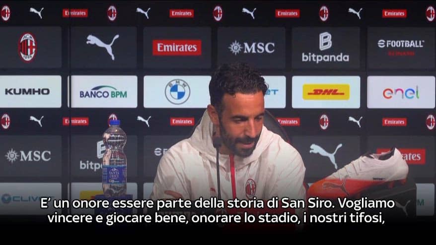 Amorim: "Vincere per onorare 100 anni di San Siro"