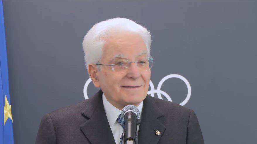 Mattarella agli azzurri: "La prima sfida è con se stessi"