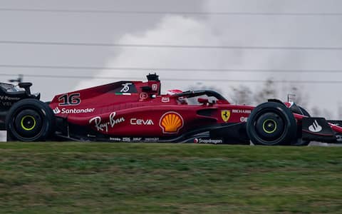 Formula 1, Leclerc in pista con la Ferrari per i test con gomme da ...