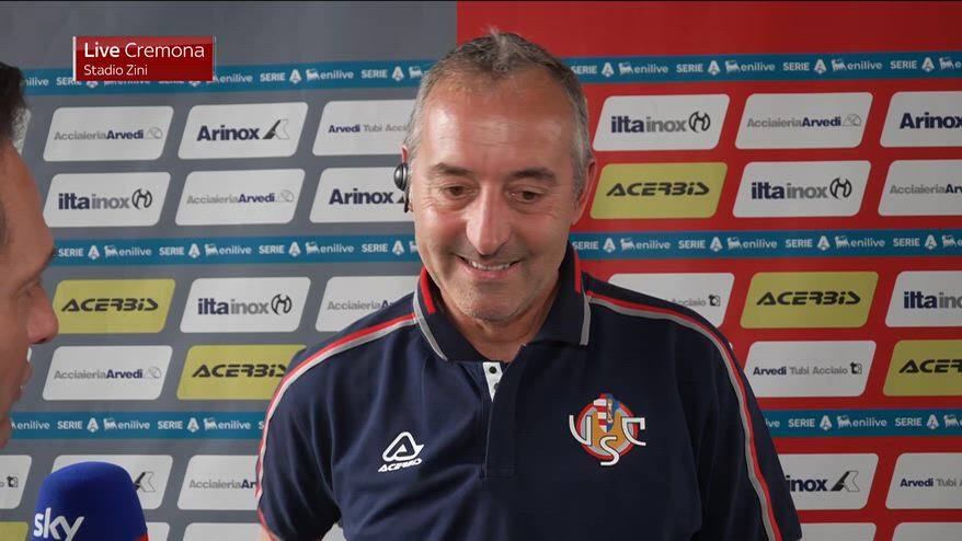 Giampaolo: "Gol annullato? Baschirotto anticipa il portiere"