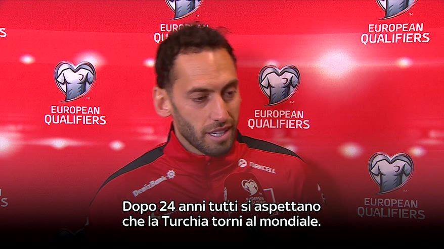 Calhanoglu ringrazia Lucescu: "Ha cresciuto questa Turchia"