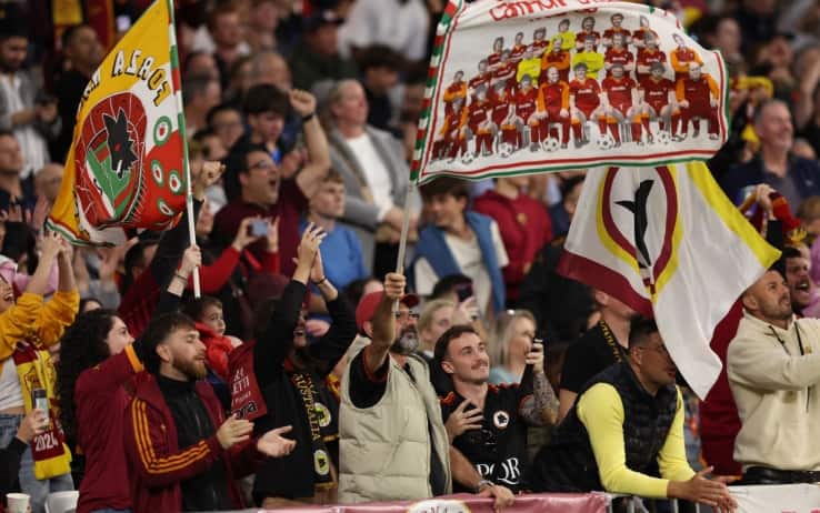 I tifosi della Roma in Australia