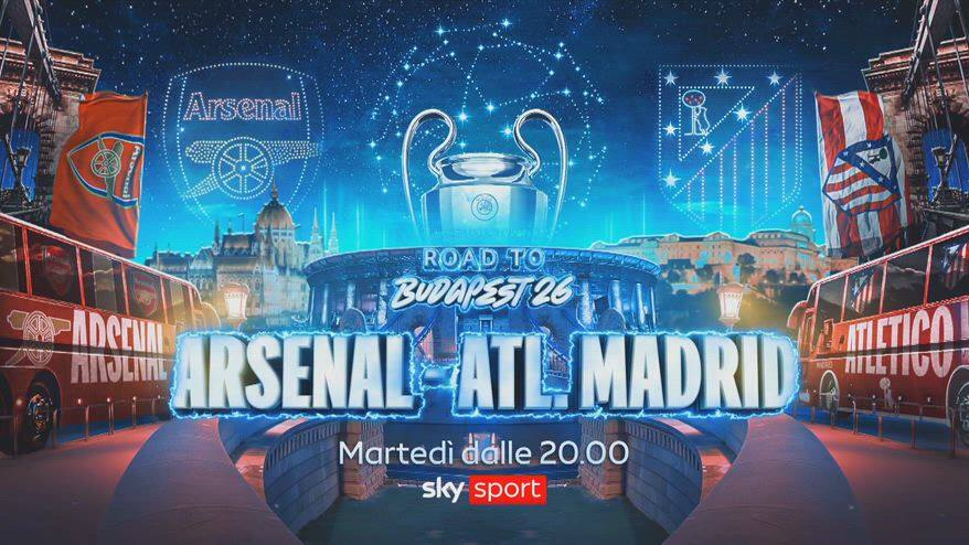 Champions League, Road to Budapest: Arsenal-Atletico Madrid