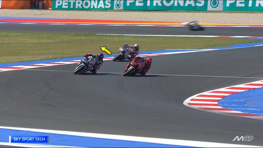 Jorge Martin in difficoltà a Misano: l'analisi allo Sky Tech