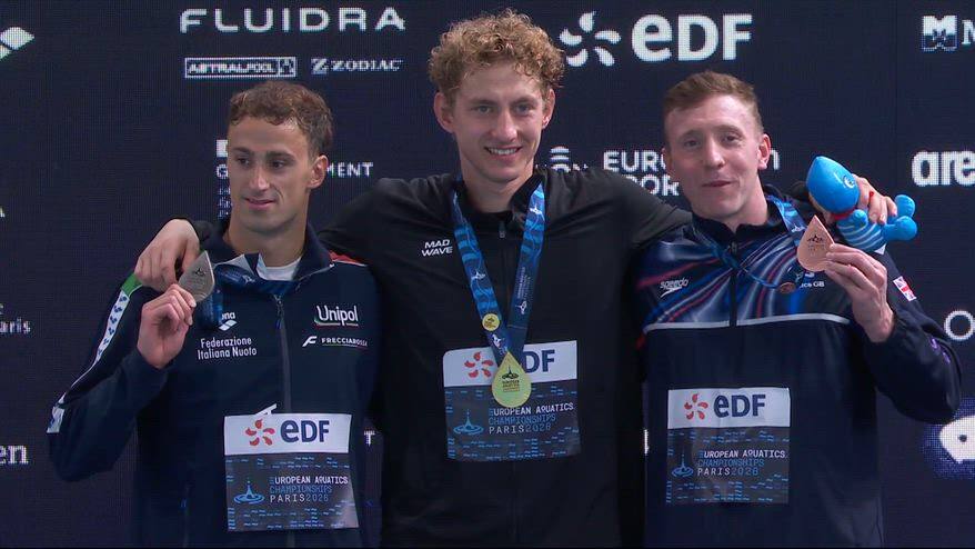 Razzetti vince l'argento nei 400 misti: gli highlights