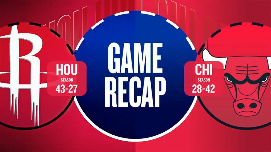 NBA Highlights: Chicago-Houston 132-124
