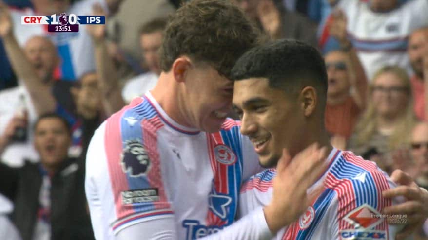 Khalaili, gran gol con il Palace: prima rete in Premier