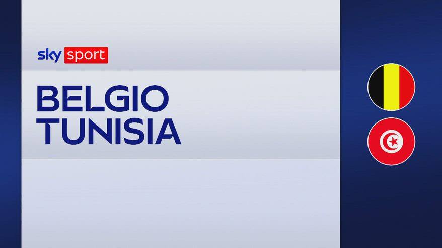 Belgio-Tunisia 5-0: gol e highlights