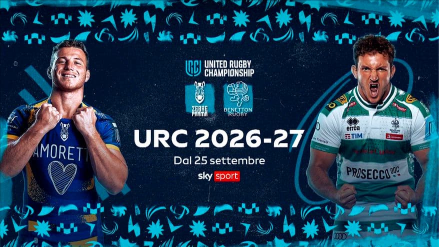 United Rugby Championship su Sky per i prossimi 3 anni