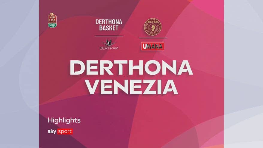 Tortona-Venezia 90-98: highlights Supercoppa LBA
