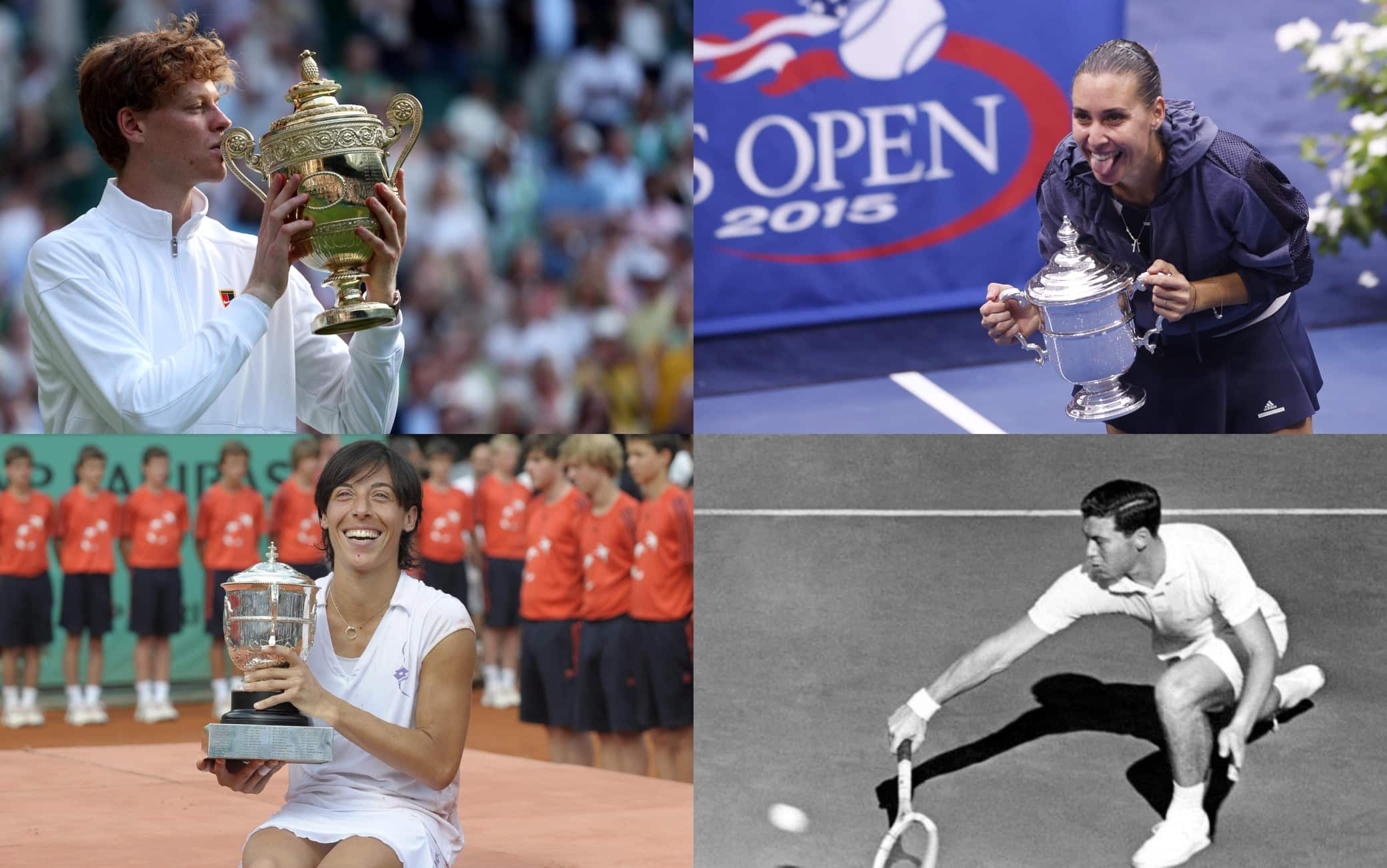 Sinner vince Wimbledon: tutti gli Slam degli italiani