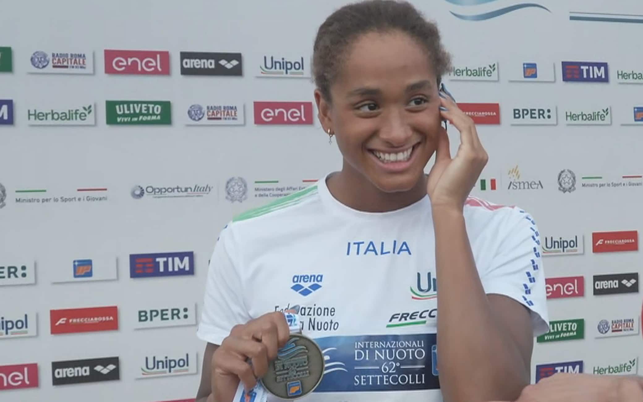 Settecolli, Sara Curtis: "Guardo agli Europei con entusiasmo, voglio medaglie". VIDEO