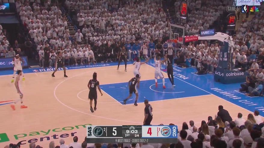 NBA, 20 punti di Victor Wembanyama contro Oklahoma City