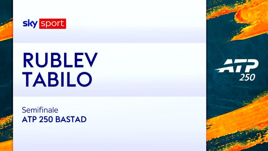 Rublev-Tabilo: highlights Atp Bastad. VIDEO
