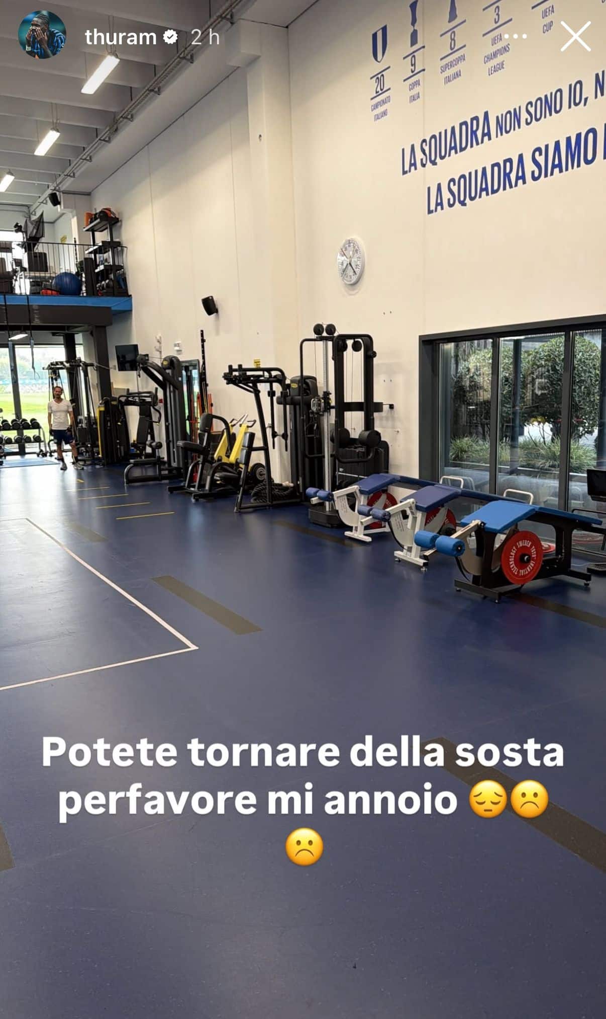 Marcus Thuram storia instagram