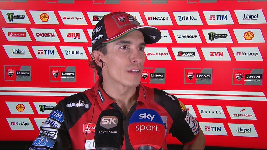 Marquez: "Ho avuto problemi con la leva del freno anteriore"